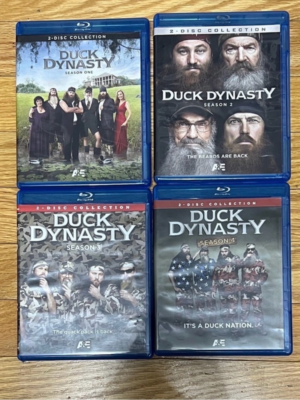 DUCK DYNASTY Season 1-4 Blu-ray Collection